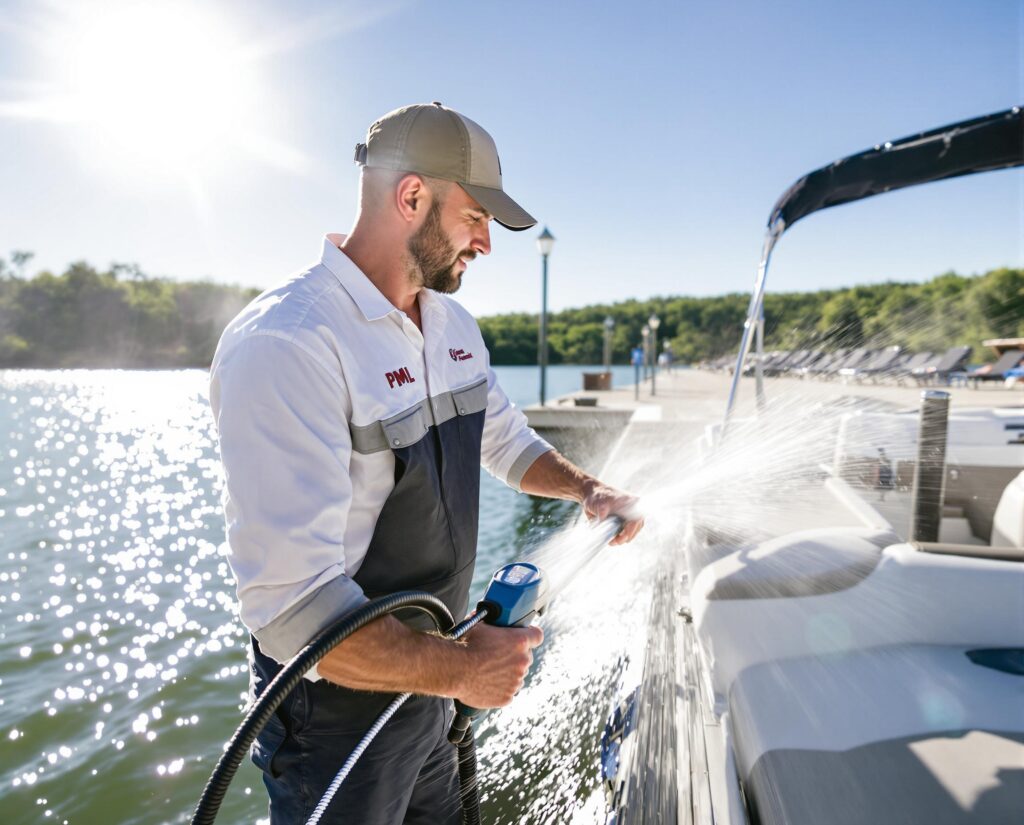 boat cleaning