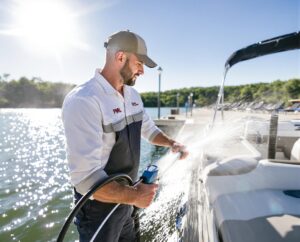 boat cleaning