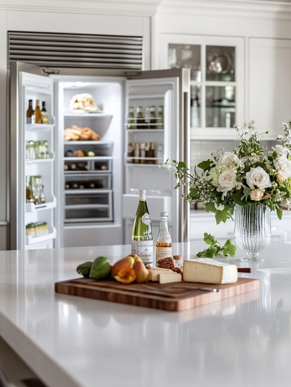 luxury lakehouse food service